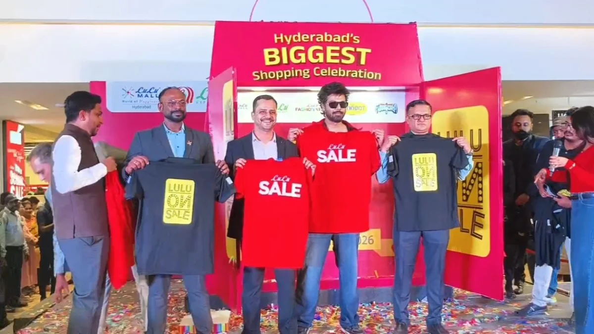 లులు ఆన్ సేల్ ను ప్రారంభించిన నటుడు నందు